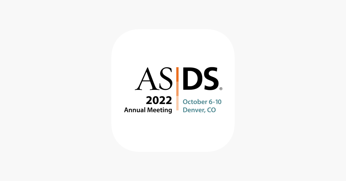 ‎2022 ASDS Annual Meeting on the App Store