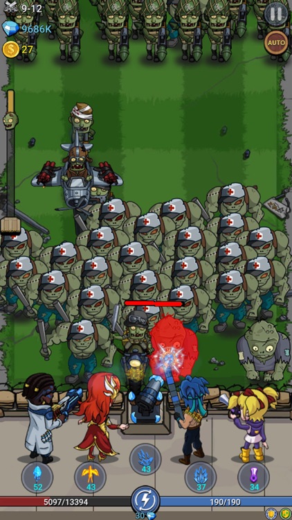 Zombie War: Idle Defense Game screenshot-0