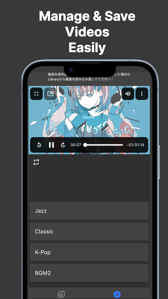 Video Manager - File Saver