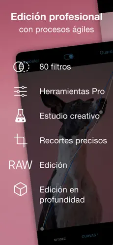 Captura 6 ProCamera. Editor de Fotos RAW iphone