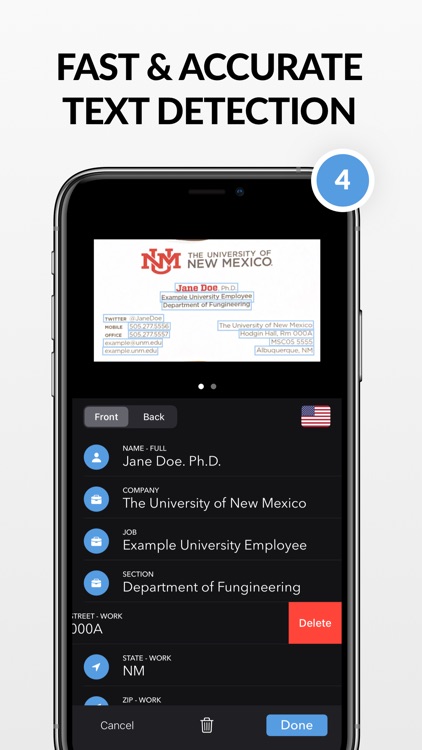 Smart Business Card Scanner screenshot-3