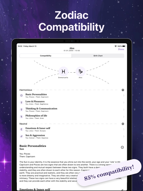 Serene: Zodiac Compatibility screenshot 2