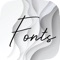 Icon Fonts Keyboard (Fonts App)