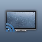 Rainy Window on TV for Chromecast