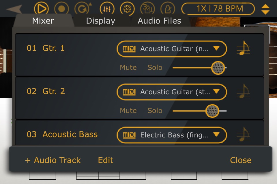 Mulody - Guitar Tab Player screenshot 3