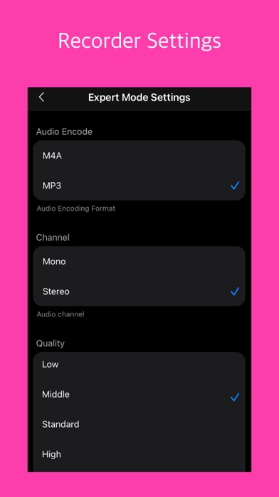 ProAudio - Voice Memos screenshot 3