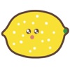 cute lemon sticker