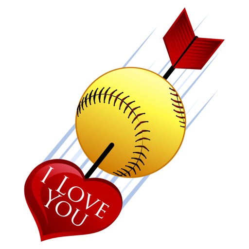 Softball Valentines