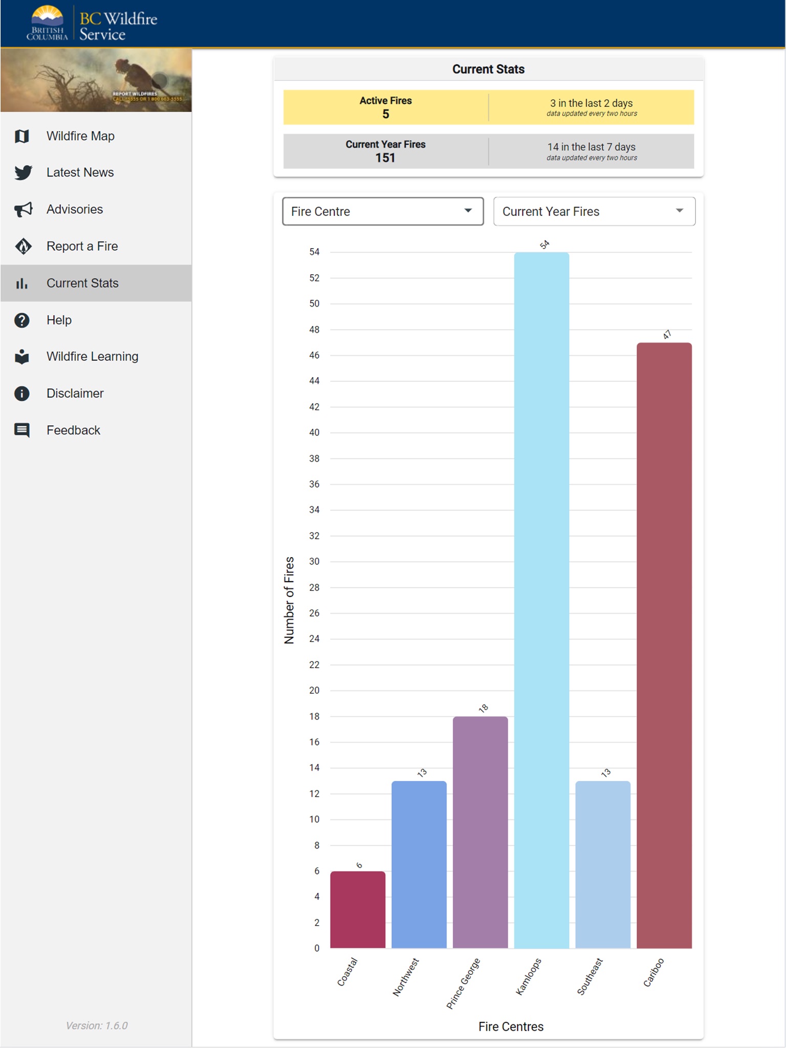 BC Wildfire Service screenshot 2