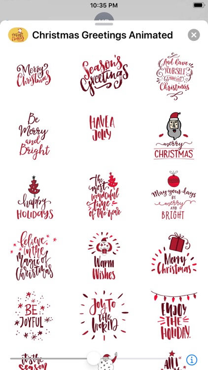 Christmas Greetings Animated