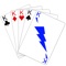 Five Kings is a challenging melding card game played solitaire or against your friends