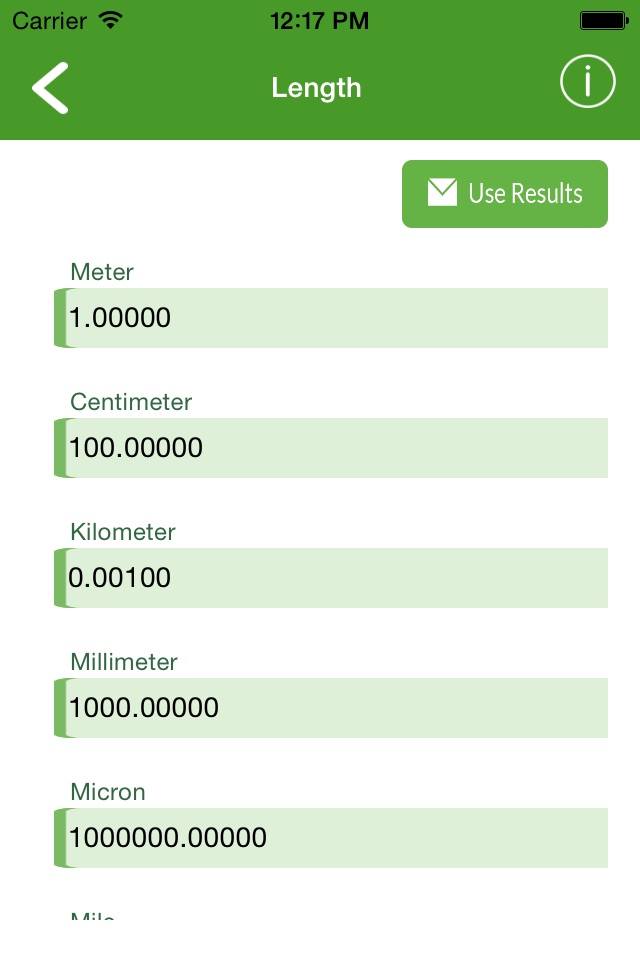 Smart Green Converter screenshot 2