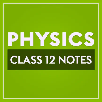 Class 12 Physics Notes Читы