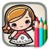 Dolls Coloring & TapTap Ball