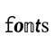 Fonts for iPhone    