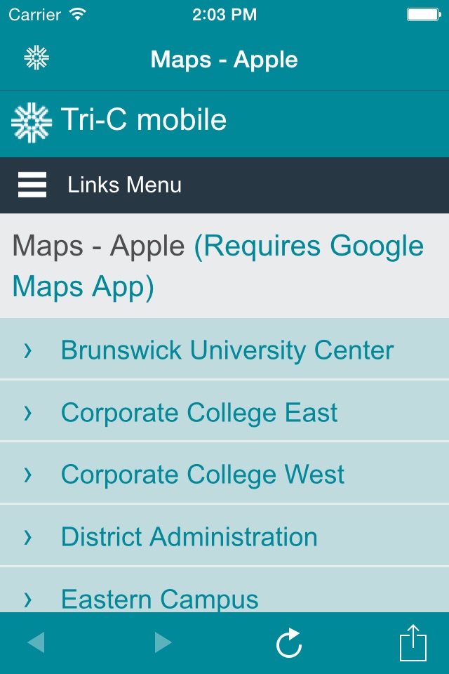 Tri-C Mobile screenshot 3