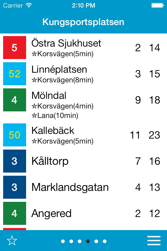 Reskollen för Västtrafik screenshot 2