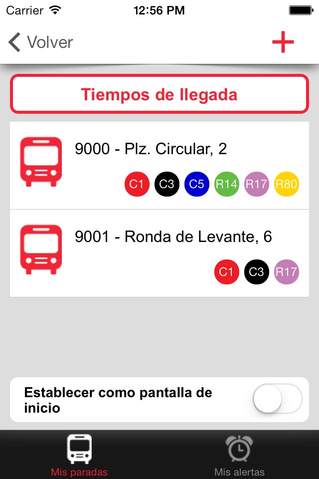 TMurciaBus - Bus Urbano Murcia screenshot 2