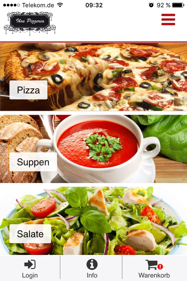 ePizza Online Shop screenshot 2