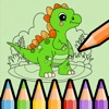 Lovely Dinosaurs Coloring Book