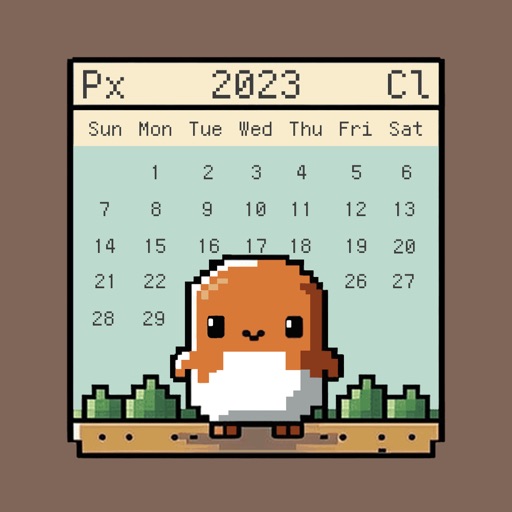 Pixel Calendar Pixel Art by 灿豪 陈