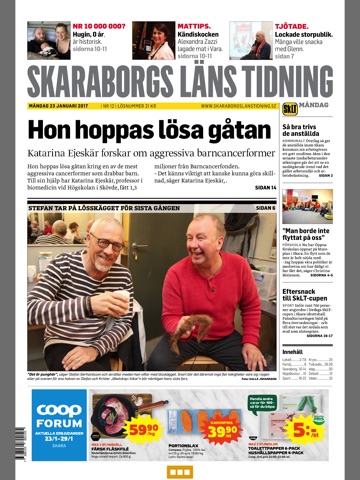 SKLT e-tidning screenshot 2