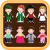 Endless Tracing Puzzle Kids Dress Up Vocabulary