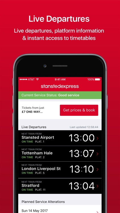 Stansted Express Tickets by Greater Anglia