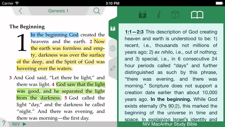 NIV MacArthur Study Bible screenshot-3