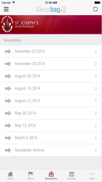 St Joseph's School Wonthaggi - Skoolbag screenshot-3