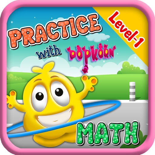 Practice Math With Popkorn :Level1 icon