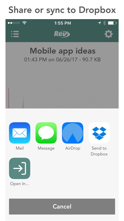 Rev Voice Recorder: Audio Transcription screenshot-3