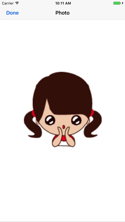 Animate Girl Stickers