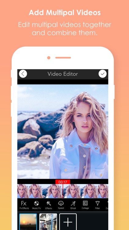 Video Editor Edit Cool Filters And Effects screenshot-0