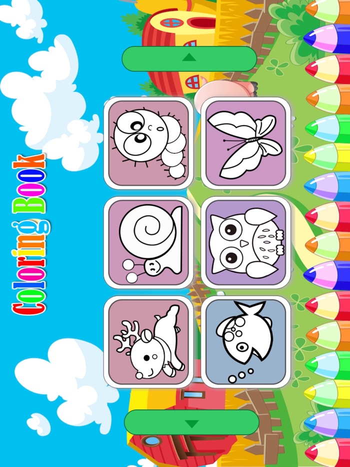 宝宝学涂色1－涂鸦可爱动物