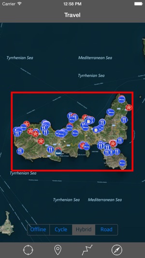 ELBA ISLAND – GPS Travel Map Offline Nav