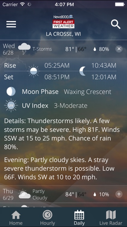 News 8000 | StormTeam 8 First Alert Weather screenshot-3