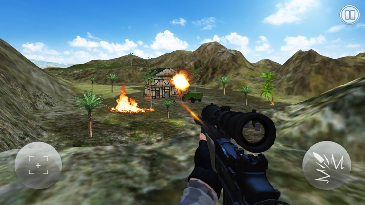 Mountain Sniper Assassin Force screenshot-3