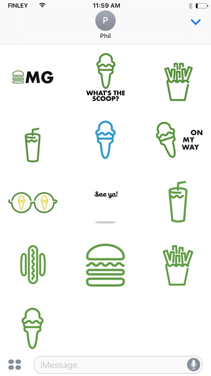 Shake Shack Stickers