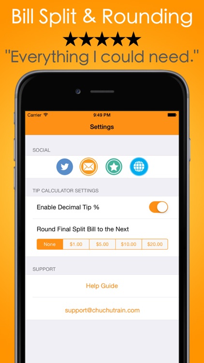 Tip Calculator - Tip Check, The #1 Gratuity Guide screenshot-4