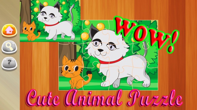 Cute Animals Puzzle - Jigsaw Combine pets(圖4)-速報App