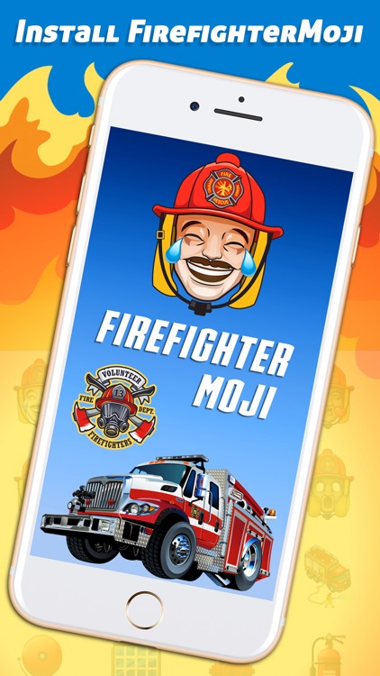 FirefighterMoji - Firefighter Emoji Keyboard