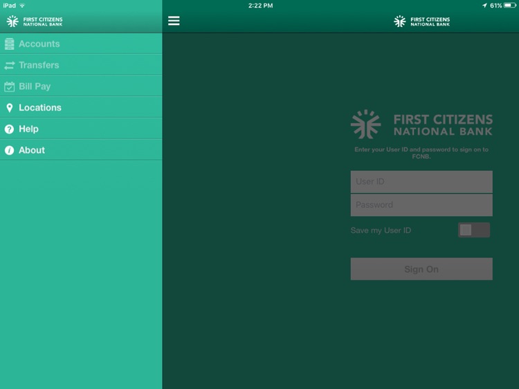 FirstCNB for iPad