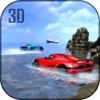 Water Surface Car Drive 3D