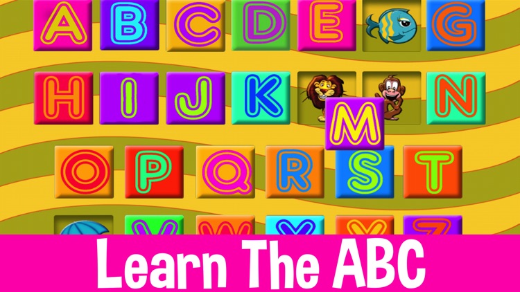 Kids shape puzzle animals alphabet & colors