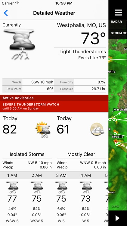 NOAA Storm Center