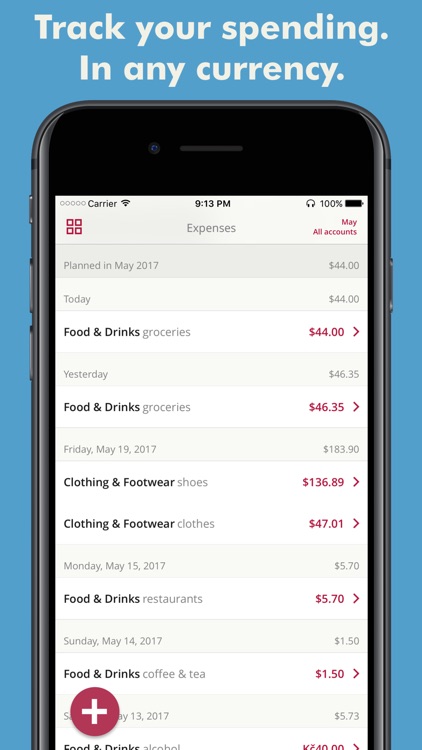 Toshl Finance - expense tracker & budget manager