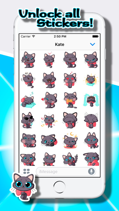 How to cancel & delete Lucy the Gorgeous Cat Stickers from iphone & ipad 2