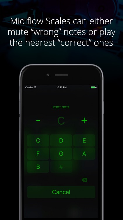 Midiflow Scales (Audiobus)