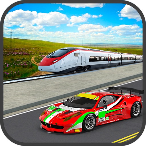 Train vs Car - Super Racing icon